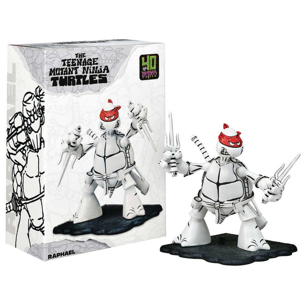 Teenage Mutant Ninja Turtles Black & White Original Sketch Raphael Previews Exclusive Action Figure