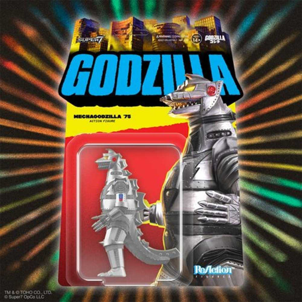 Godzilla Toho Reaction Wv7 Mechagodzilla 1975 3-3/4in Action Figure (Ne