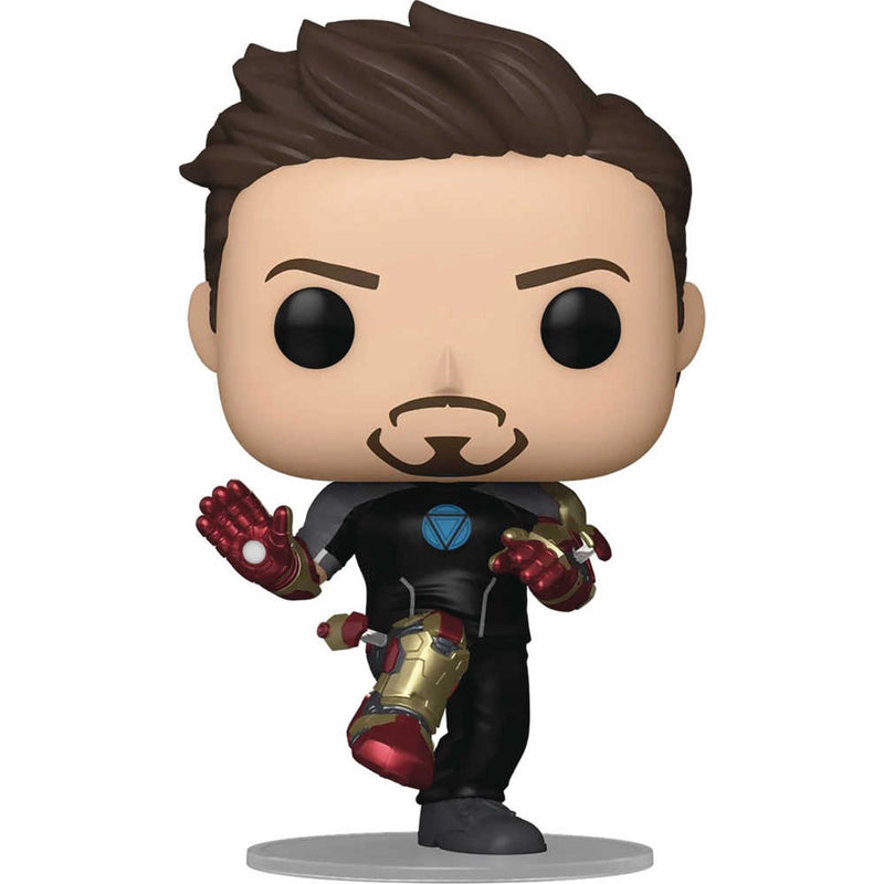 Figurine Pop en vinyle Marvel Iron Man 3 Tony Stark Gitd Suit-Up