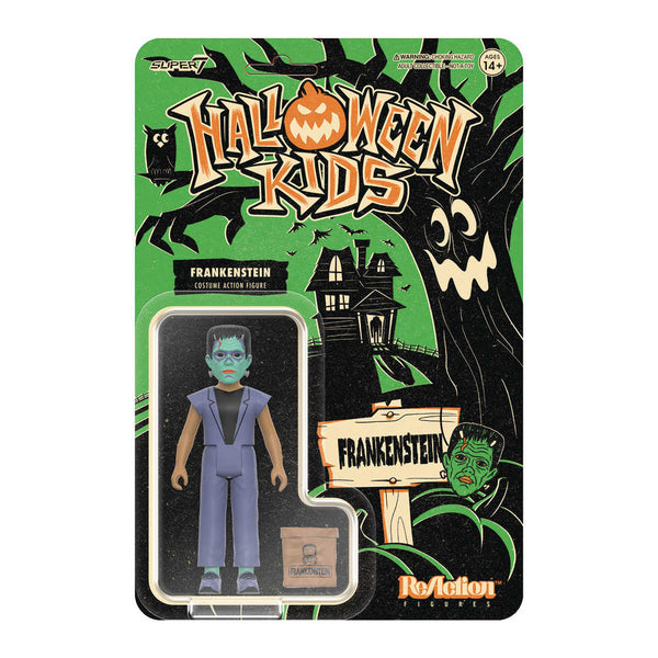 Halloween Kids Reaction Um Frankenstien Action Figure