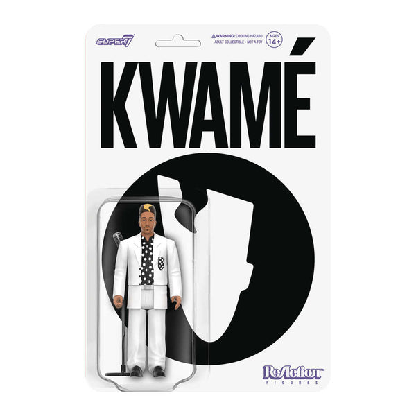 Kwame Reaction Kwame White/Black Polka Dot Action Figure