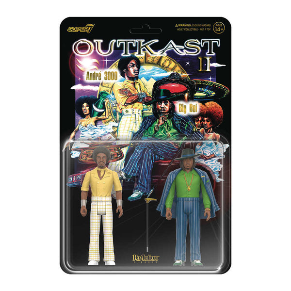 Outkast Reaction Wv2 Outkast Aquemini 2pc 3-3/4 In Action Figure