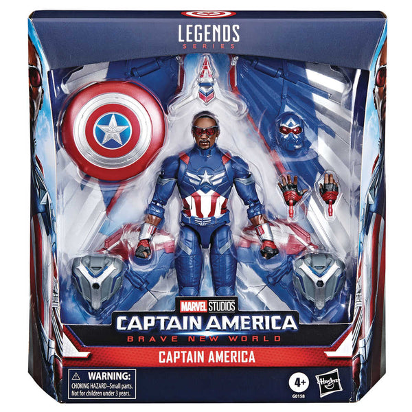 Captain America Legends 6in Bnw Cap Action Figure