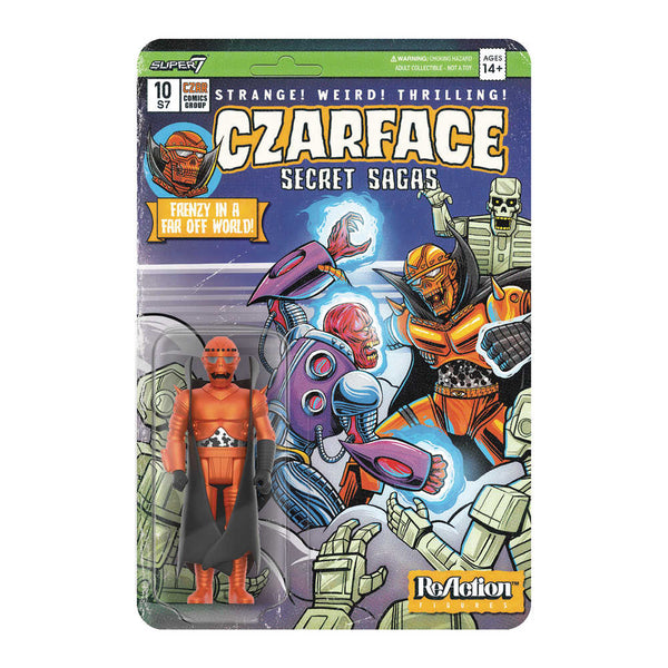 Czarface Reaction Wv11 Czarface Orange & Black Action Figure