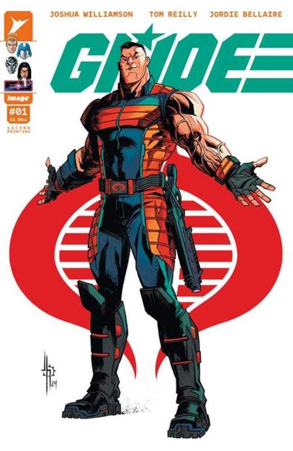 G.I. Joe #1 2nd Print Cover B Jason Howard Cobra Variant