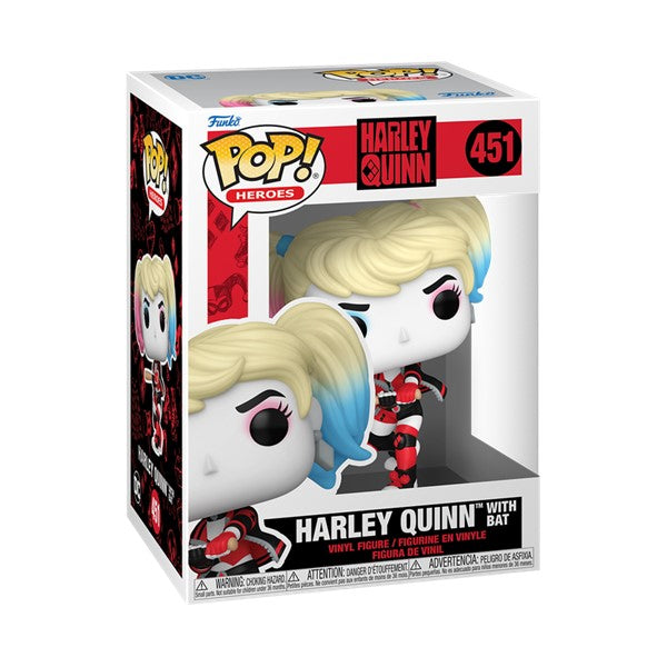 Funko Pop! Héroes DC Comics Harley Quinn con Murciélago