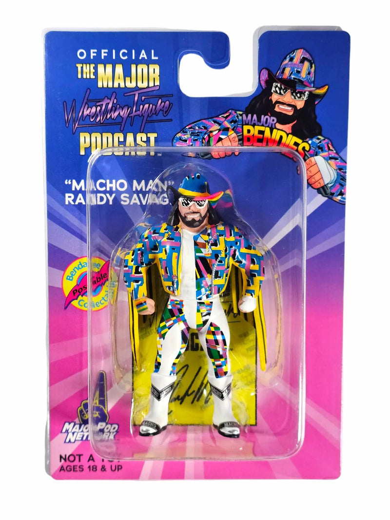 Major Bendies Macho Man Action Figure