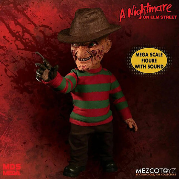 Mds Mega Scale Talking Freddy Krueger Figure