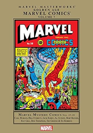 Marvel Masterworks Golden Age Marvel Comics Relié Volume 07