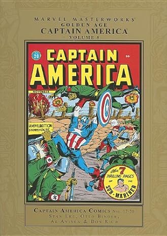 Marvel Masterworks Golden Age Captain America Hardcover Volume 05