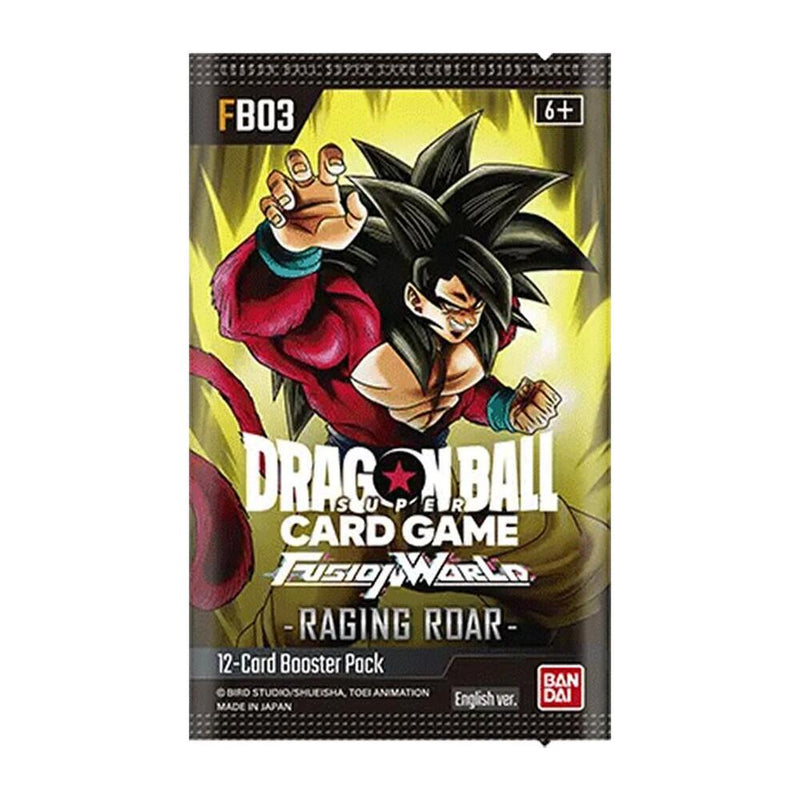 Dragon Ball Super - Fusion World Set 3 - Raging Roar Booster Pack