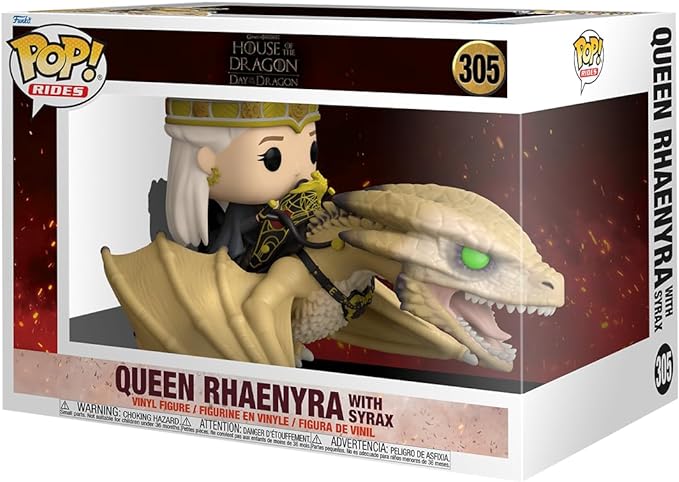 Pop Rides Deluxe Hotd S2 Rhaenyra avec Syrax