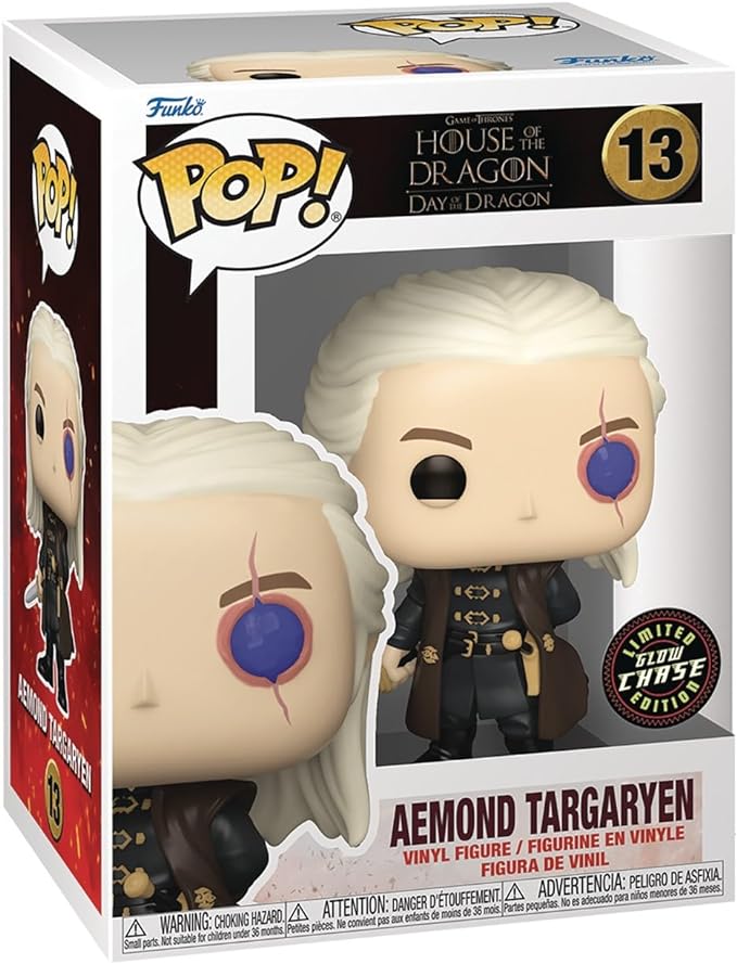 POP House of Dragon - Aemond Targaryen Glow-in-The-Dark Chase