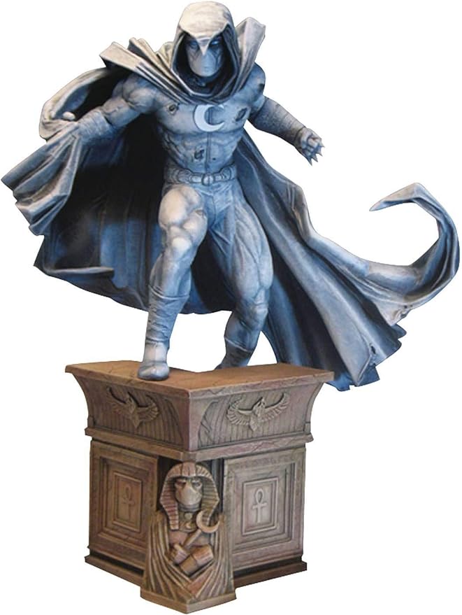 Estatua de resina de Moon Knight de la colección Marvel Premier de Diamond Select Toys