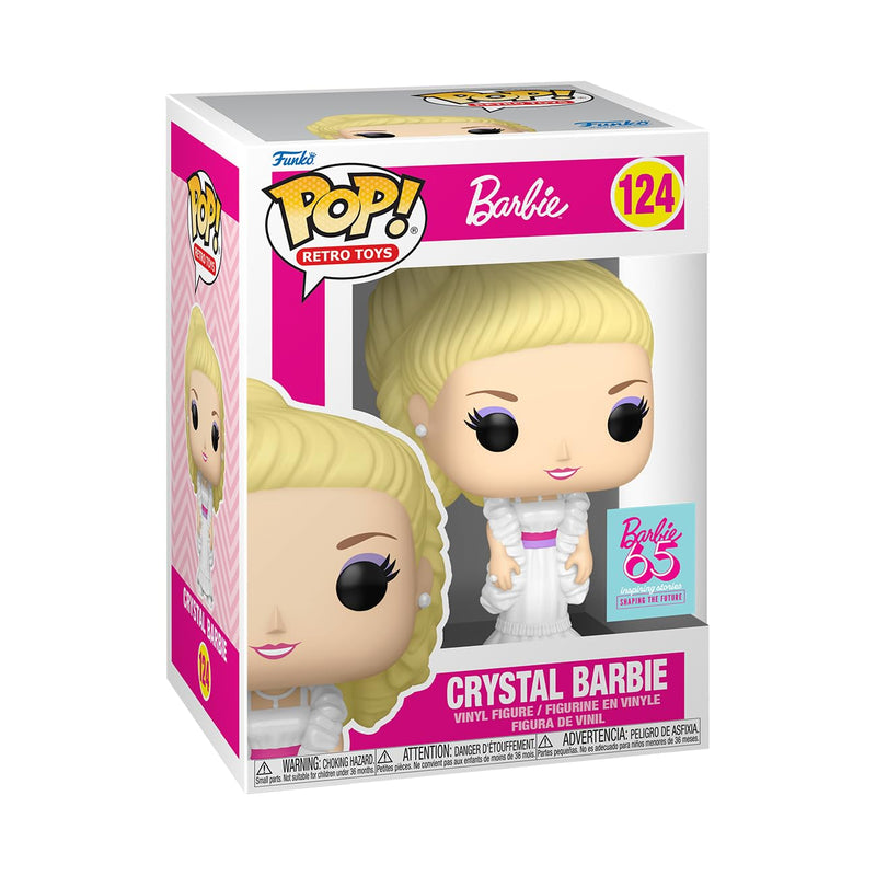 Figura de vinilo del 65.º aniversario de Barbie Crystal de Pop Retro Toys