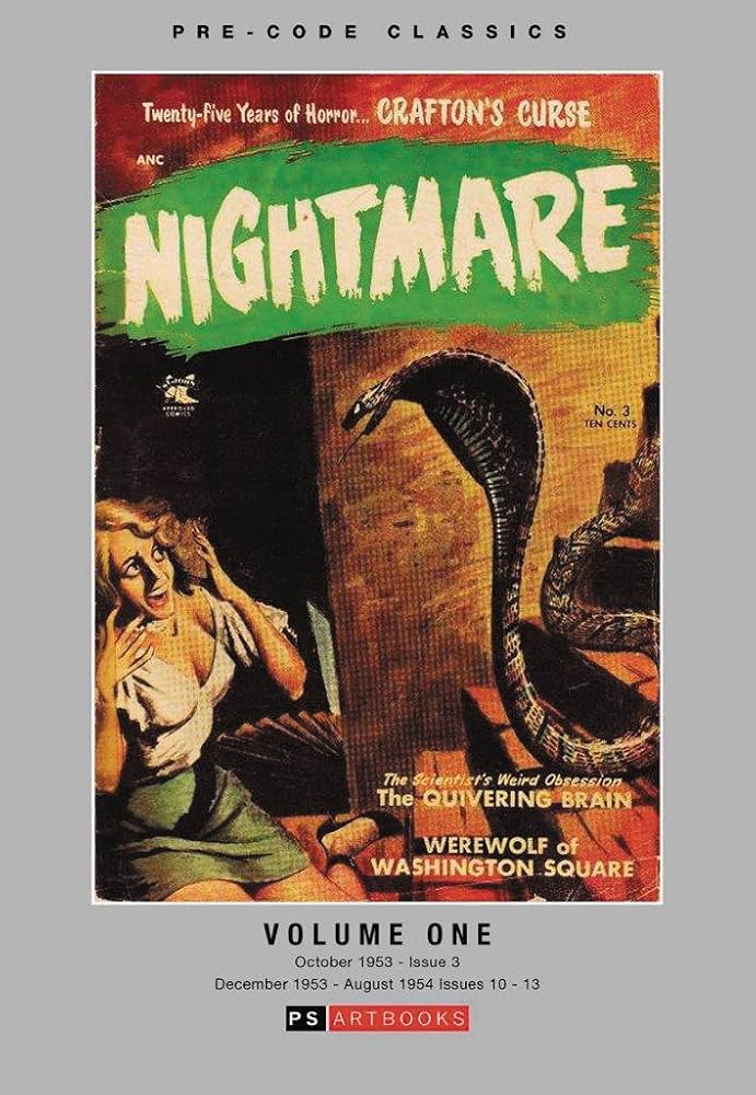 Pre Code Classics Nightmare Hardcover Volume 01