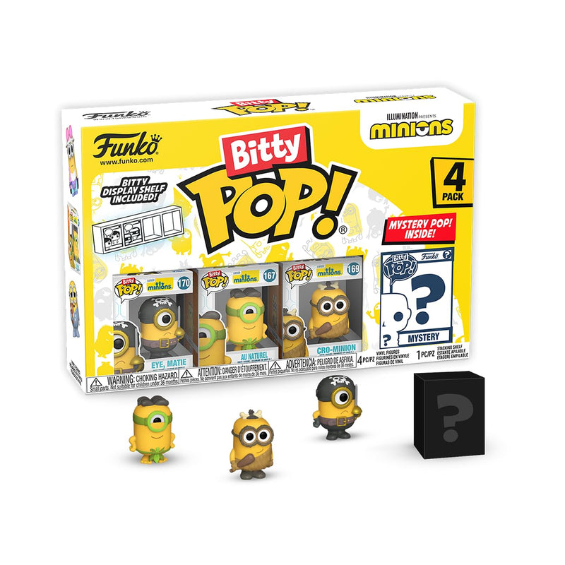 Bitty Pop Minions Eye Matie 4pk Figure