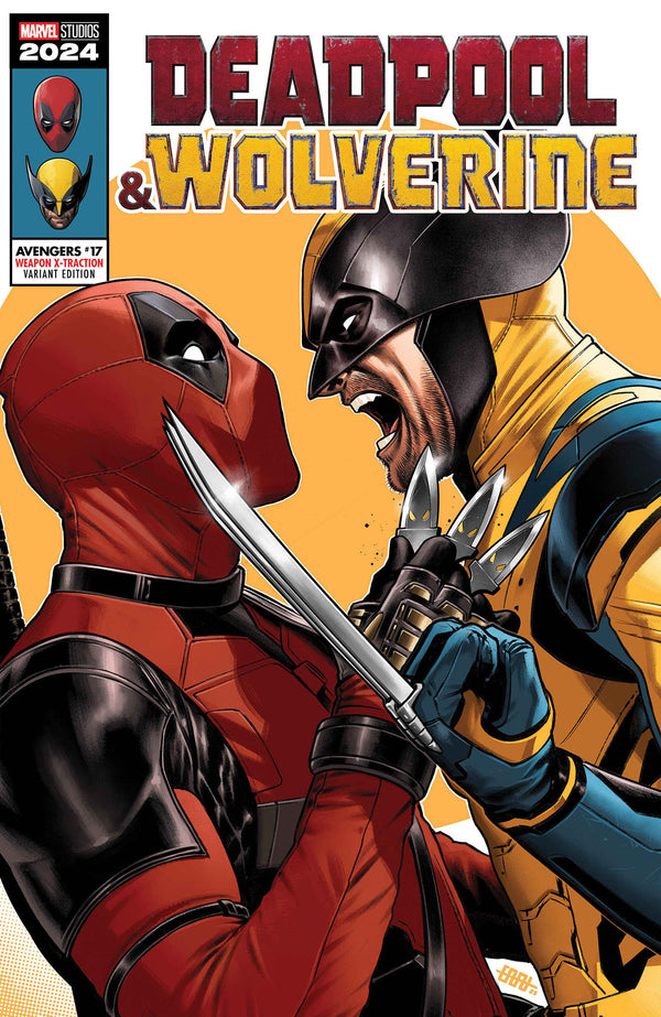 Avengers #17 Cafu Deadpool &amp; Wolverine Arme X-Traction Variante [Dpwx]