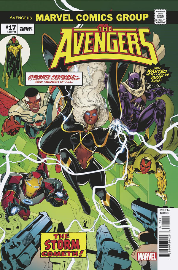 Avengers #17 Variante homenaje a Luciano Vecchio [Dpwx]