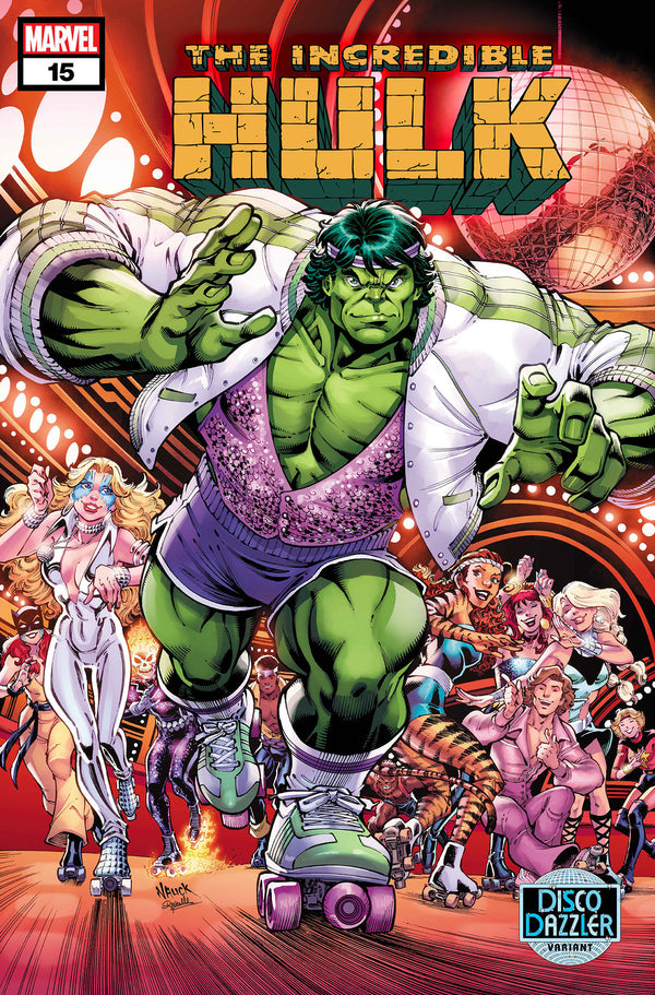 Increíble Hulk n.° 15 Todd Nauck Variante Disco Dazzler