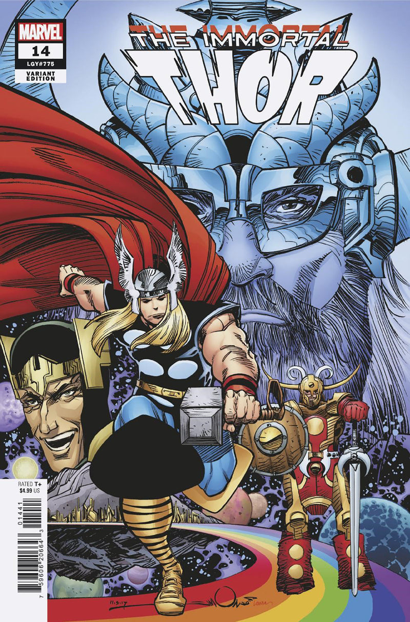 Thor inmortal n.° 14, variante de Walt Simonson