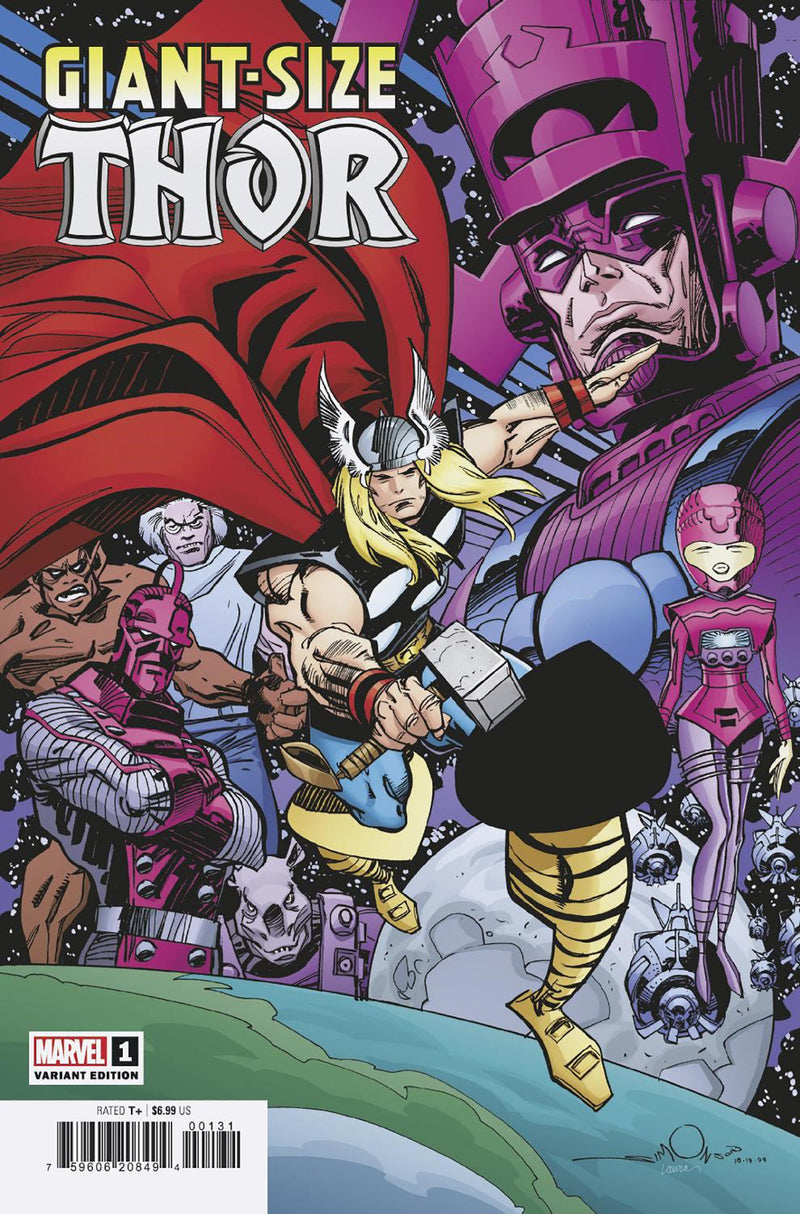 Thor gigante n.° 1, variante de Walt Simonson