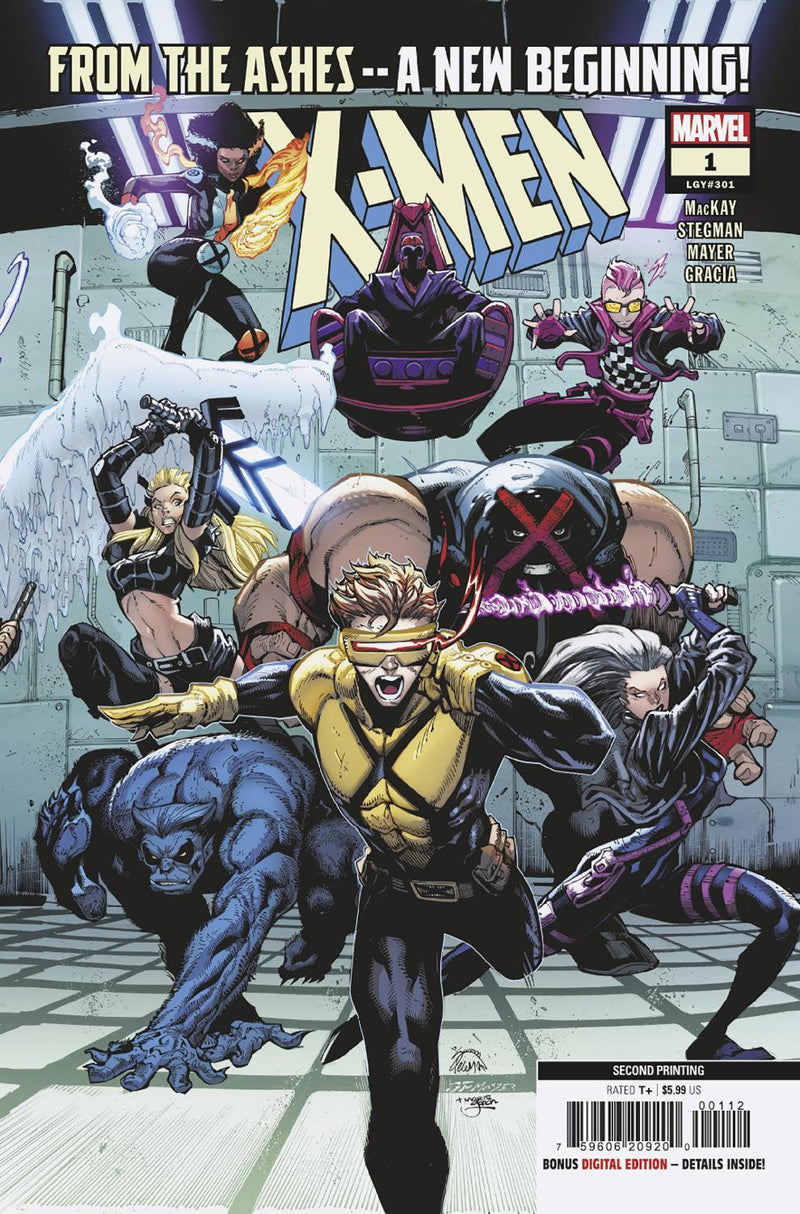 Segunda variante de impresión de Ryan Stegman, X-Men n.° 1