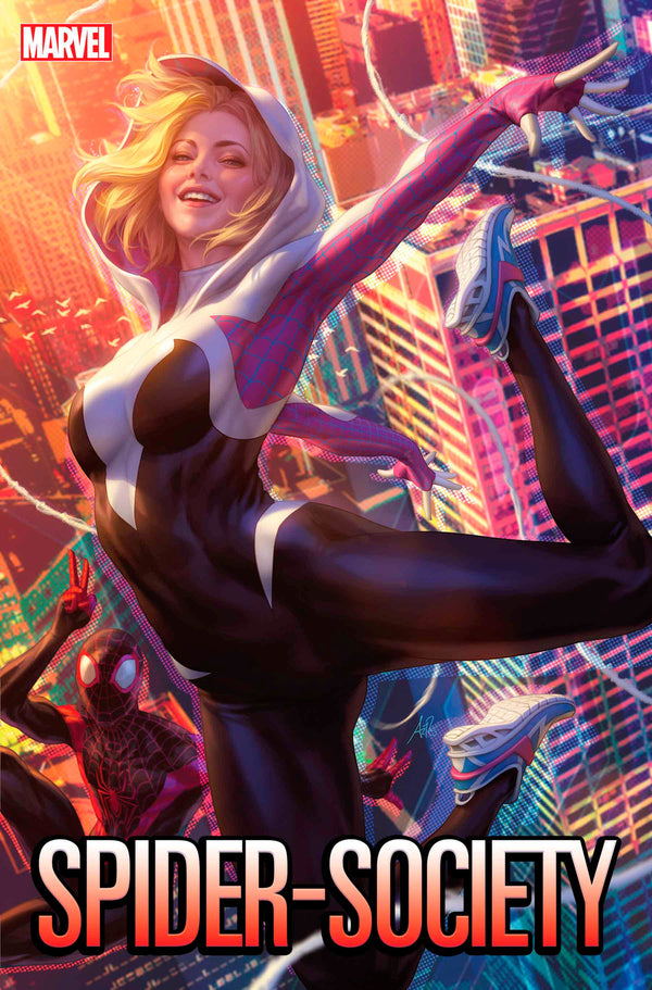 Spider-Society #1 Variante de Spider-Gwen de Artgerm