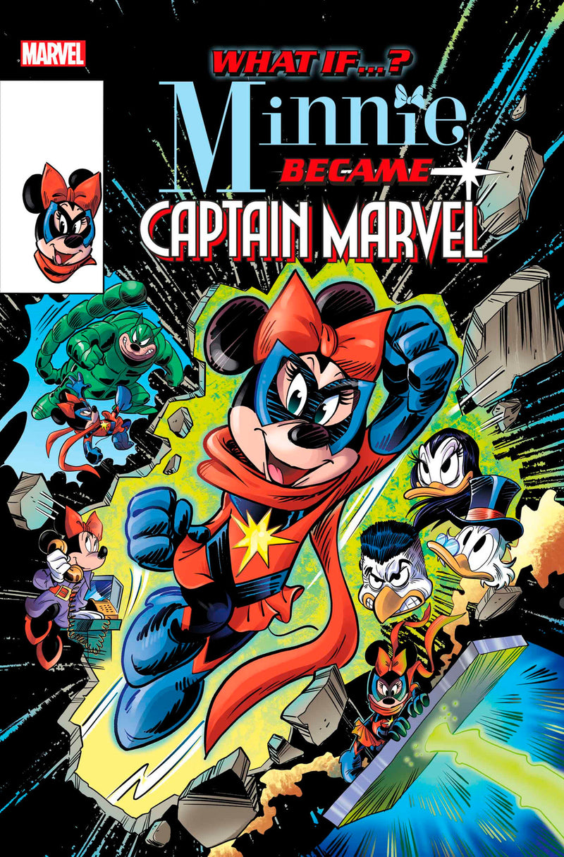 Marvel & Disney: What If...? Minnie Became Captain Marvel