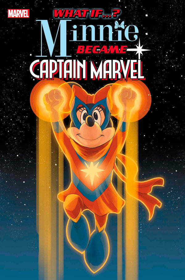 Marvel & Disney: What If...? Minnie Became Captain Marvel #1 Phil Noto Minnie Mouse Captain Marvel Variant