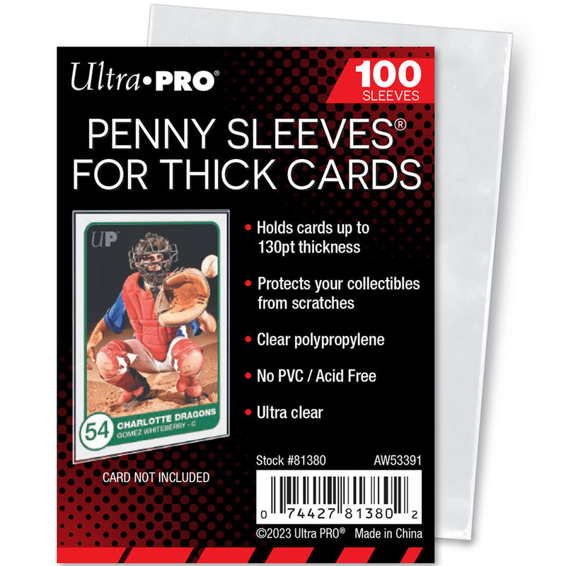 Penny Sleeves for Thick Cards