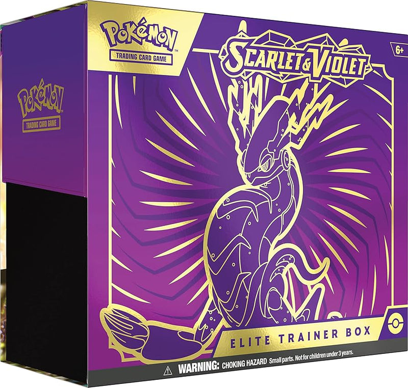 POKEMON - SCARLET AND VIOLET - BASE SET - ELITE TRAINER BOXES