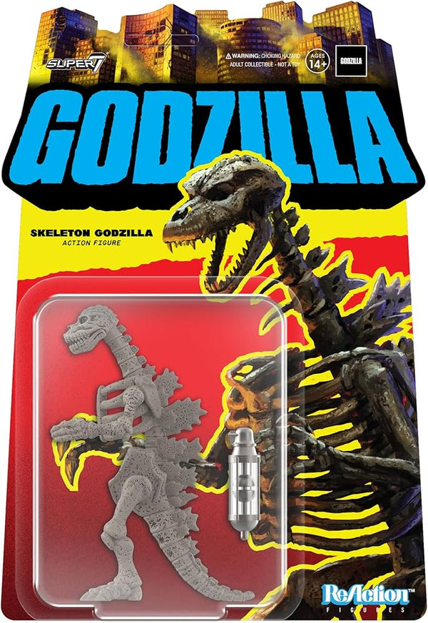 Godzilla Toho Reaction Godzilla Skeleton Glow Action Figure