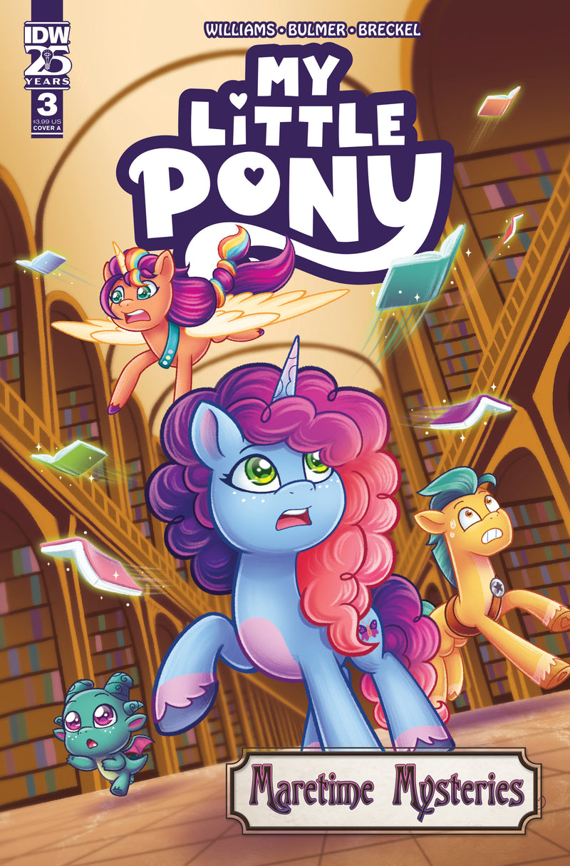 My Little Pony: Misterios marítimos n.º 3, portada A (Starling)