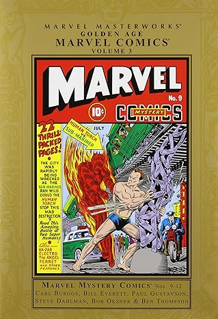 Marvel Masterworks Golden Age Marvel Comics Relié Volume 03 (Jun082407)