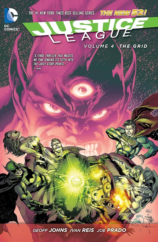 Justice League Hardcover Volume 04 The Grid (N52)