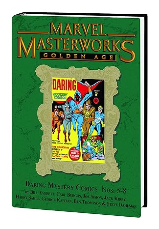 Marvel Masterworks Golden Age Daring Mystery Hardcover Volume 02