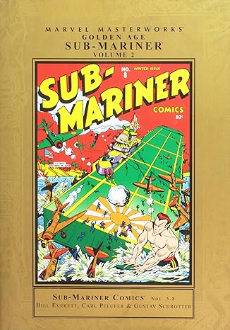 Marvel Masterworks Golden Age Sub Mariner Tapa dura Volumen 02 (jun072210)