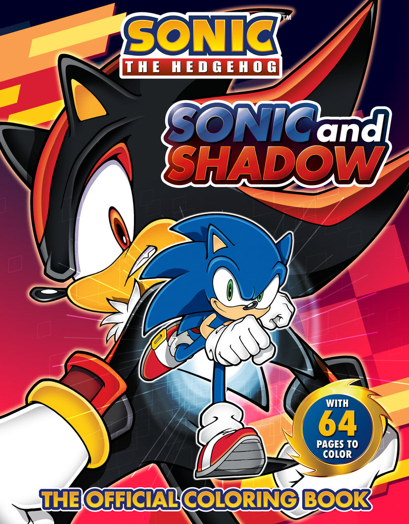 Sonic And Shadow: The Official Coloring Book