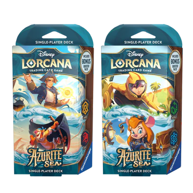 Disney Lorcana: Azurite Sea - Starter Decks (Pre-Order)