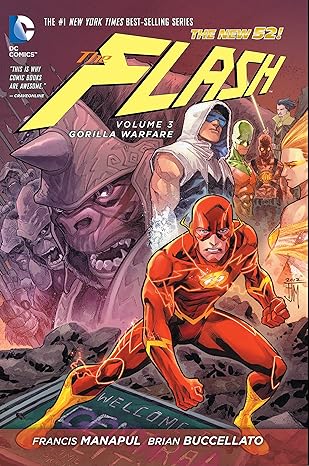 Flash Hardcover Volume 03 Gorilla Warfare (N52)