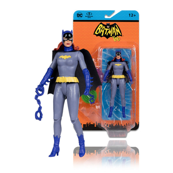 Mcfarlane Batgirl in Black-Grey (DC Retro: Batman 66 Comic)