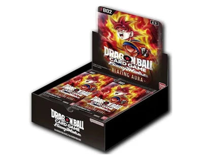 DRAGON BALL SUPER - SET 2 DE FUSIÓN WORLD - CAJA DE SOBRES AURA LLAMATIVA