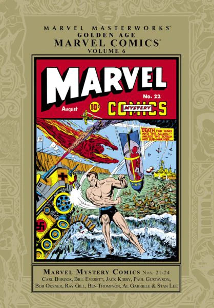 Marvel Masterworks Golden Age Marvel Comics Relié Volume 06