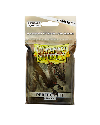 DRAGON SHIELD - 100CT STANDARD SIZE - PERFECT FIT - SMOKE