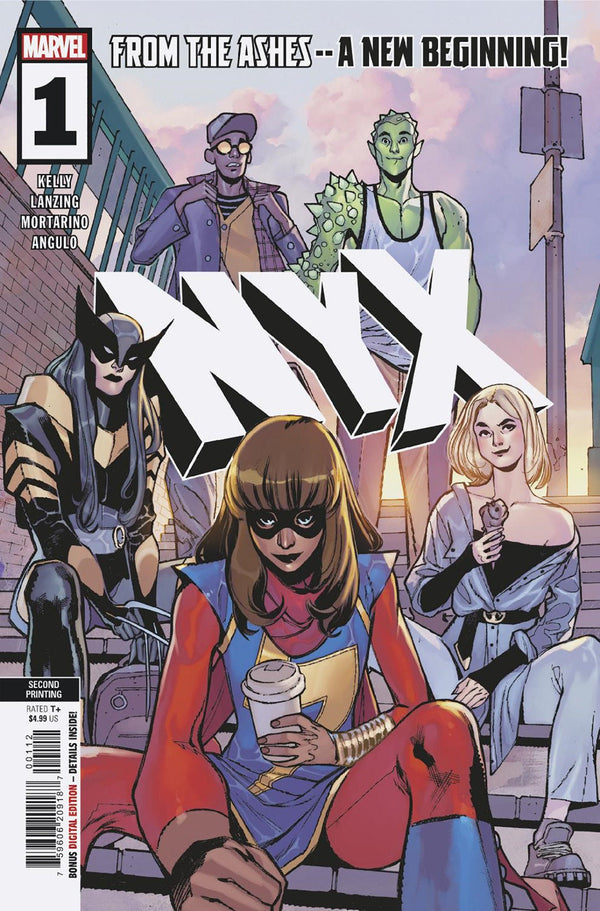 NYX #1 2nd Print Sara Pichelli Variant