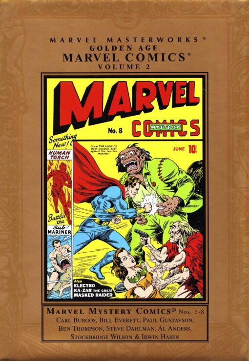 Marvel Masterworks Golden Age Marvel Comics Tapa dura Volumen 02 Nueva edición (6 de enero de 2087)