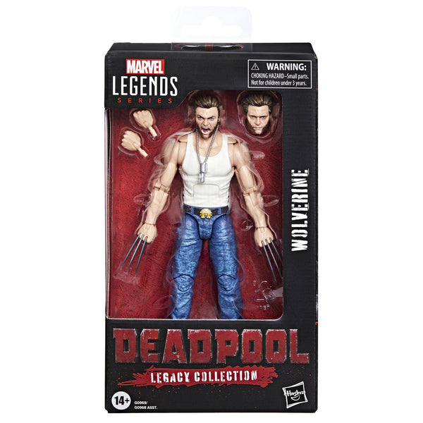 MARVEL LEGENDS DEADPOOL LEGACY COLL 6IN AF LOGAN WOLVERINE