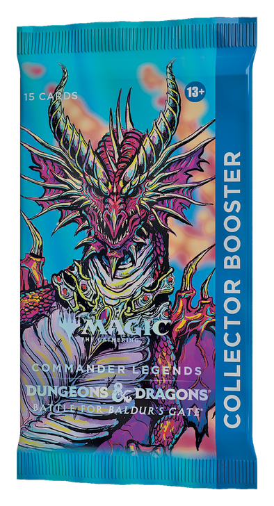 MTG - COMMANDER LEGENDS : BATAILLE POUR BALDUR'S GATE - PACK BOOSTER COLLECTOR ANGLAIS