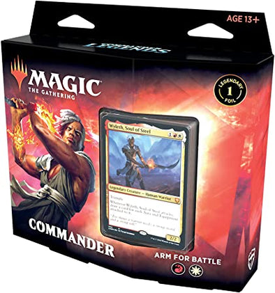 MTG - COMMANDER LEGENDS - COMMANDER DECK - ARM FOR BATTLE